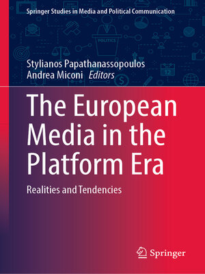 cover image of The European Media in the Platform Era